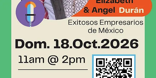 Seminario para ntwrkrs OCT2026. Oradores Invitados Elizabeth y Angel Duran