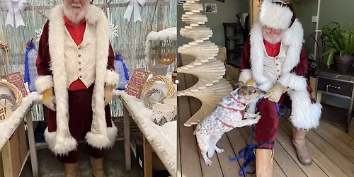 Meet Santa Claus at Care In The Garden