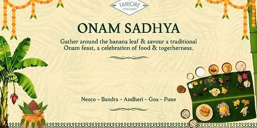 Tanjore's Onam Sadhya