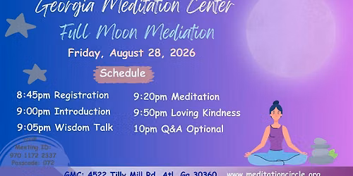 August Full Moon Meditation