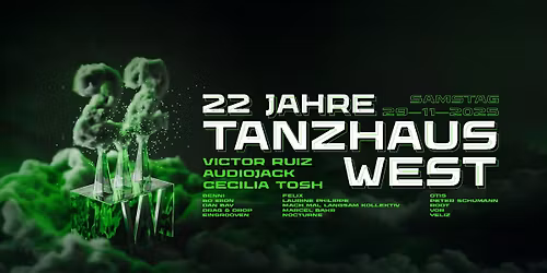 22 JAHRE TANZHAUS WEST