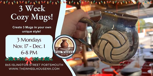 Cozy Mugs - 3 Monday Evenings!