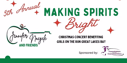 Making Spirits Bright: 5th Annual Christmas Concert Benefiting GOTR Great Lakes Bay