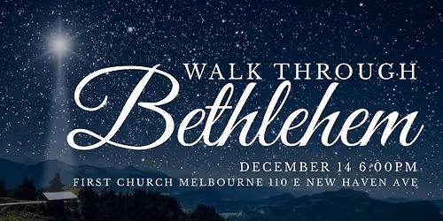Walk Through Bethlehem