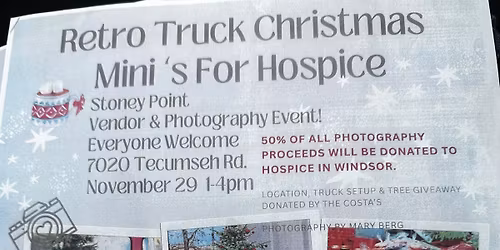 Retro Truck Christmas Minis for Hospice 
