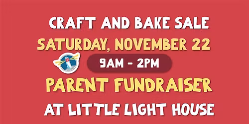 Fall Craft & Bake Sale Parent-Led Fundraiser