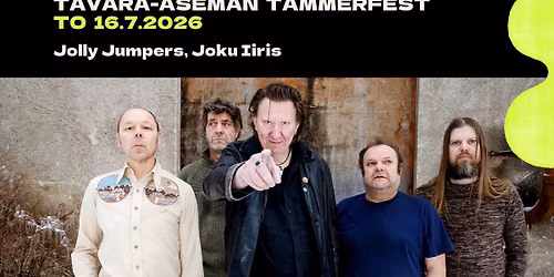 JOLLY JUMPERS: Mobile Babylon 20 vuotta + tba 16.7. | Tavara-aseman Tammerfest