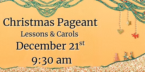 Christmas Nativity Pageant