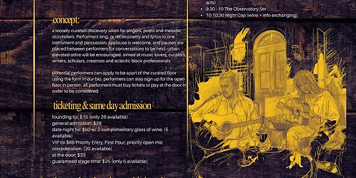 THE OPUS SOCIETY: ACOUSTIC OPEN MIC