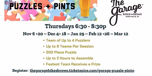 Puzzles + Pints