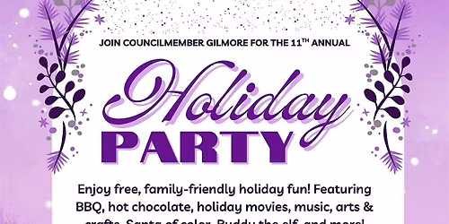 District 11's Annual Holiday Party!