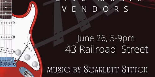 FREE EVENT!  Rockin\u2019 on Railroad with Scarlett Stitch!