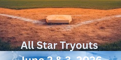 State Games of Mississippi 2026 All Star Baseball Tryouts! 