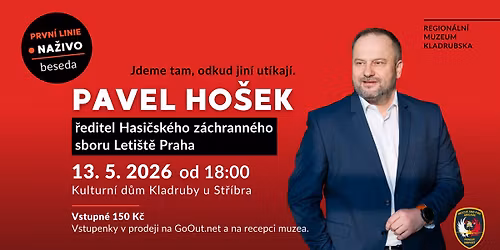 Pavel Ho\u0161ek | beseda se \u0161\u00e9fem leti\u0161tn\u00edch hasi\u010d\u016f