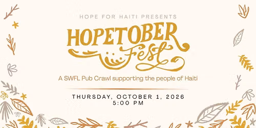 Hopetoberfest SWFL Pub Crawl