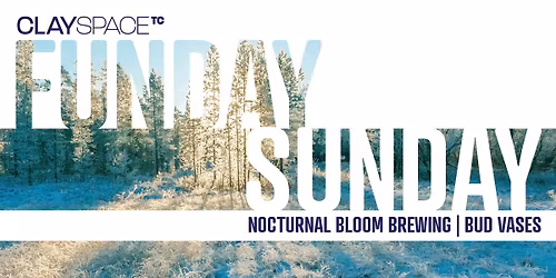 SUNDAY FUNDAY: Nocturnal Bloom Brewing- Bud Vases