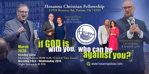 "If God is with you, who can be against you?"