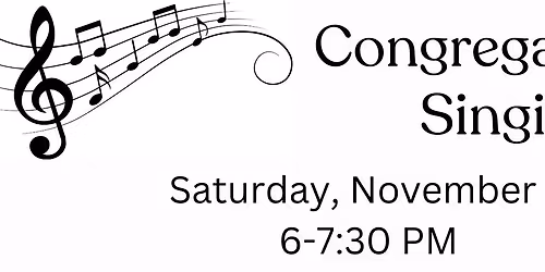 Fall Congregational Singing