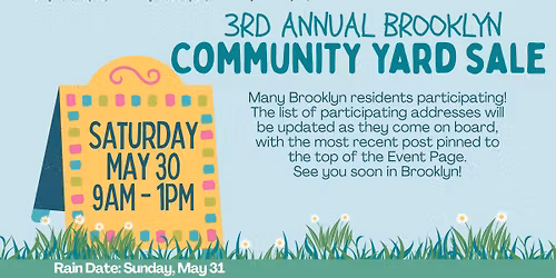 3rd Annual Brooklyn Community Yard Sale