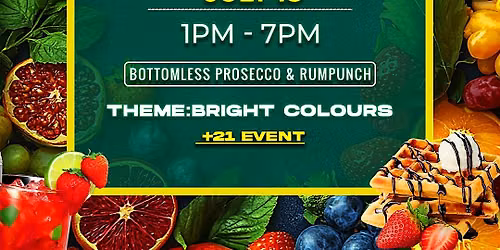 The Official CR1 Brunch Party - Bright Colours