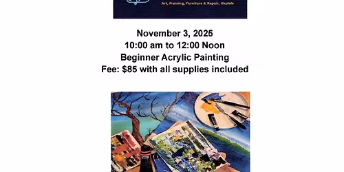 Beginner Acrylic Class