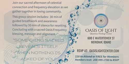 Silent Meditation Circle