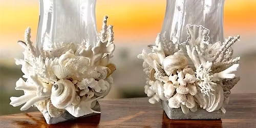 Shell Hurricane Lamps