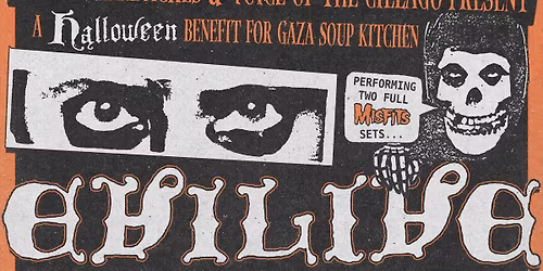 *SOLD OUT* 10\/31: Evilive (2 Misfits sets!), Venom, Black Sabbath, Killing Joke @ Pie Shop DC