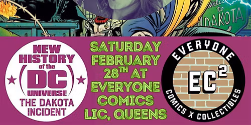 Dakota Incident Signing with Joe Illidge + Q&A with Sad\u00e9 Paige!