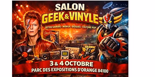 SALON GEEK & VINYLE D ORANGE 