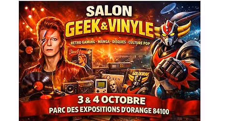 SALON GEEK & VINYLE D ORANGE 