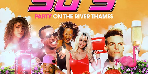 90s London Summer Boat Party 2026!