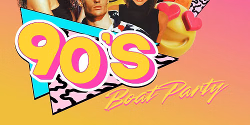 90s London Summer Boat Party 2026!