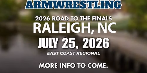 Arm Wrestling Tournament - WSOA - Raleigh, NC