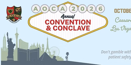 AOCA 2026 Annual Convention & Conclave