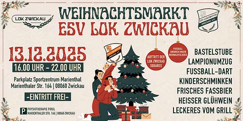 Weihnachtsmarkt 2025 | ESV Lok Zwickau