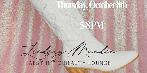 Boots, Beauty & Bubbly: An Evening of Skin, Science & Celebration