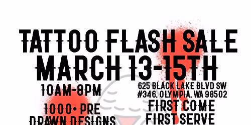 Friday the 13th Tattoo Flash sale