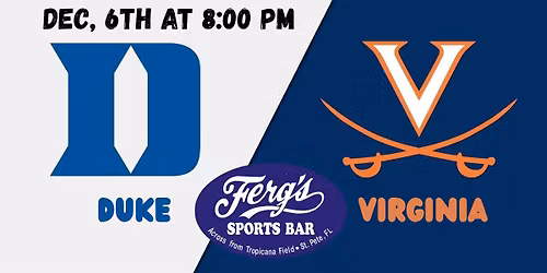 DUKE  vs VIRGINIA WATCH PARTY 