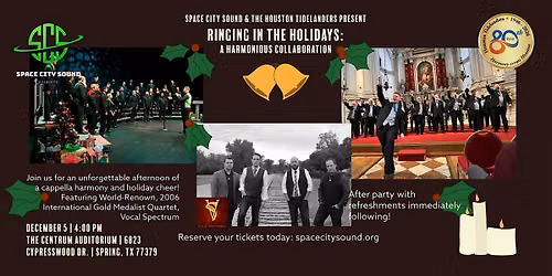 Ringing In The Holidays: A Harmonious Collaboration [A Cappella Concert]