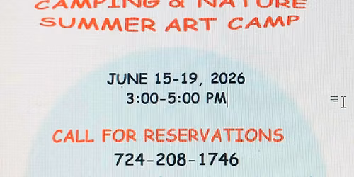 Camping & Nature Art Camp Day 3
