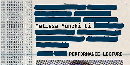 From Concrete to Cyberspace - Performance Lecture by Yunzhi Melissa Li
