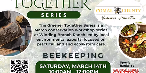Beekeeping with Comal County Beekeepers Association: Greener Together Series