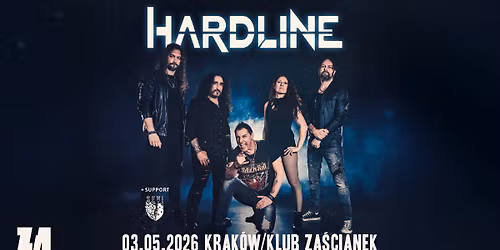 HARDLINE "The Next Chapter Tour 2026" + SPECIAL GUEST: SEVI | 03\/05\/2026 | Krak\u00f3w, Klub Za\u015bcianek