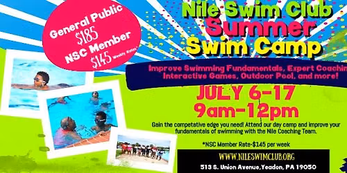 Nile Summer Swim Camp