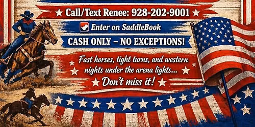 $1000 added Open Barrel race 