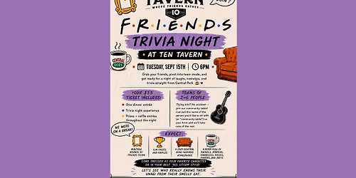 Friends Trivia Night