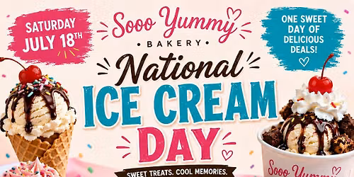 National Ice Cream Day Celebration!