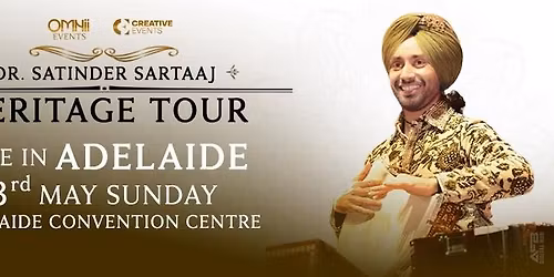 Dr. Satinder Sartaaj- Live in Adelaide