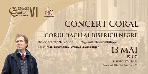 Concert coral - Corul Bach al Bisericii Negre